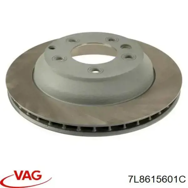 Купить 7L8615601C VAG Диск тормозной задний