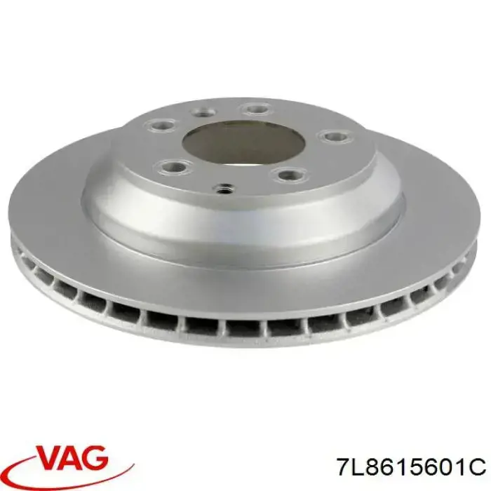 Тормозные диски 7L8615601C VAG