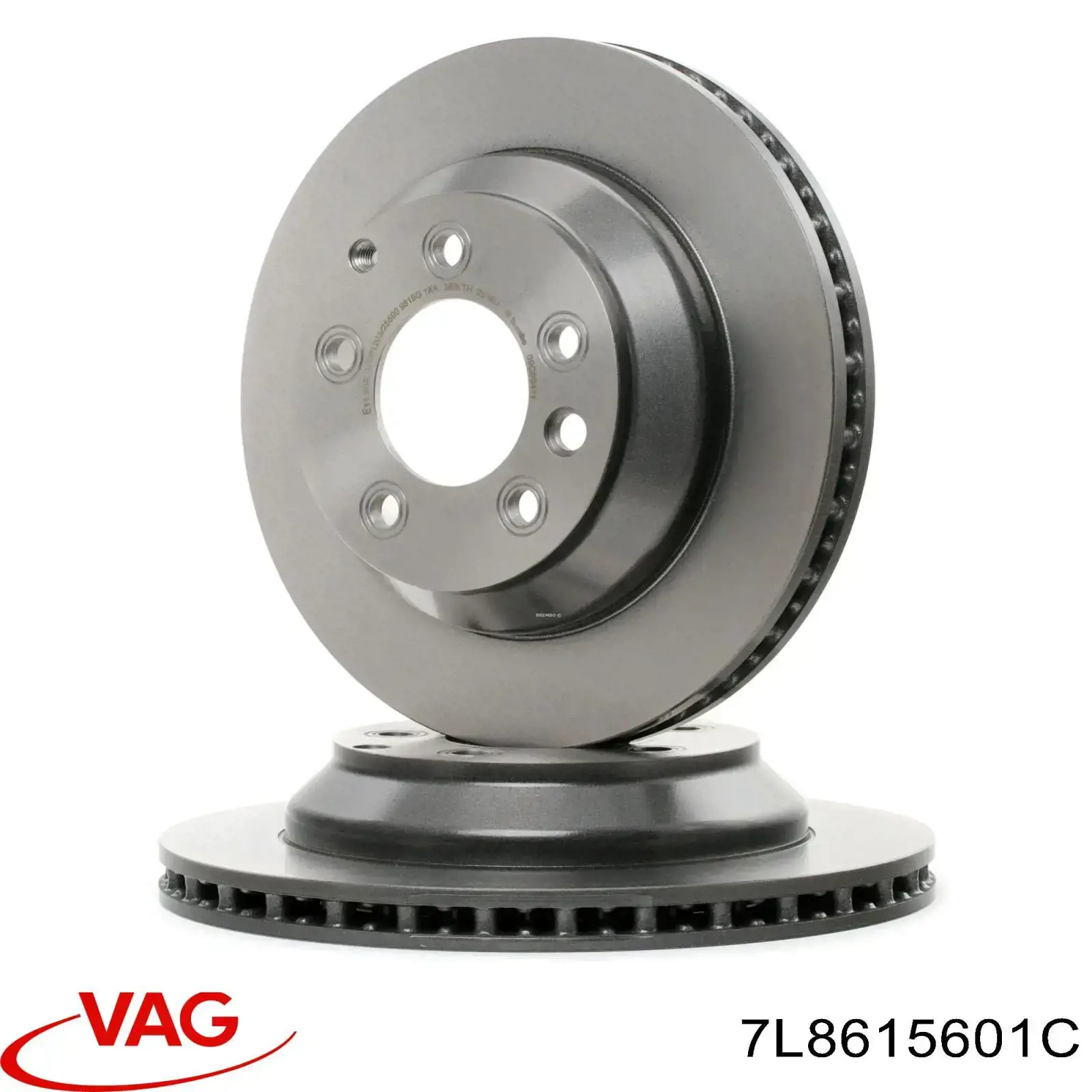 Купить 7L8615601C VAG Диск тормозной задний