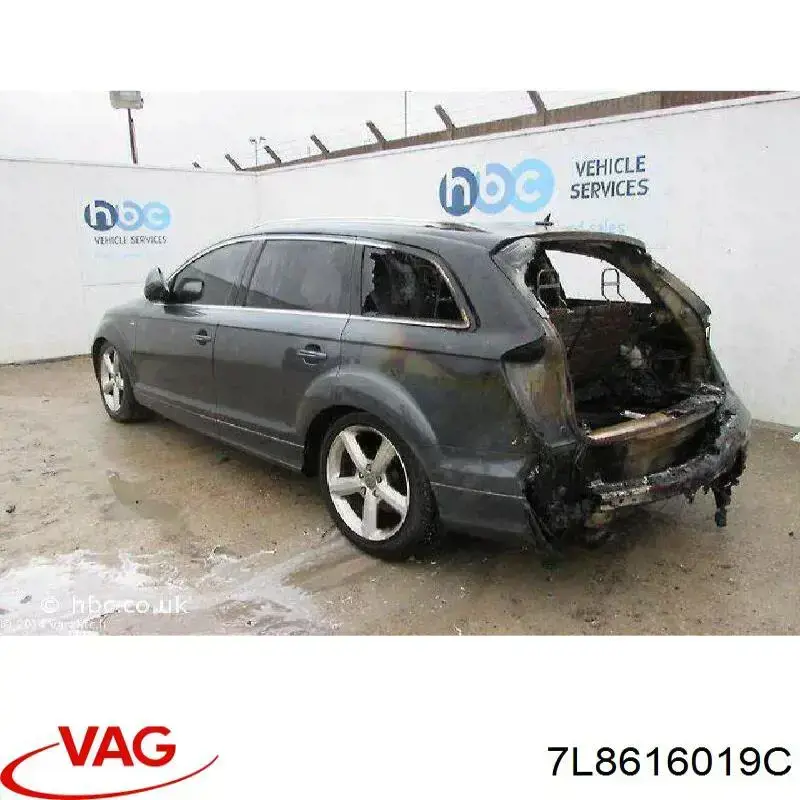 Купить 7L8616019C VAG Амортизатор задний, левый