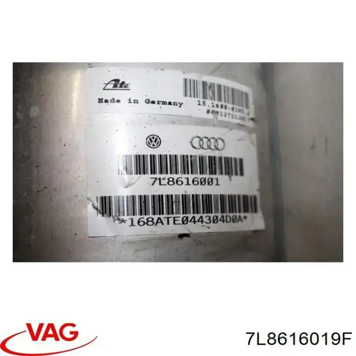 Купить 7L8616019F VAG Амортизатор задний, левый