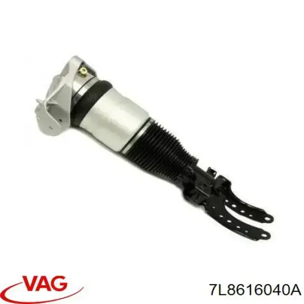 7L8616040A VAG coxim pneumático (suspensão de lâminas pneumática do eixo dianteiro)