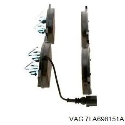 Колодки VAG 7LA698151A цена, от 69.98 USD