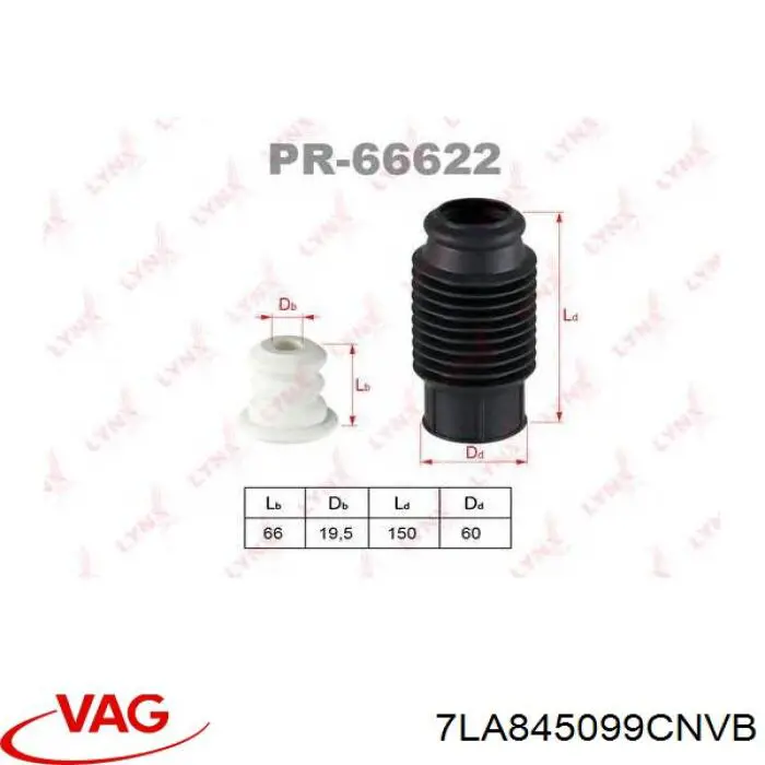 Купить 7LA845099CNVB VAG Ветровое стекло