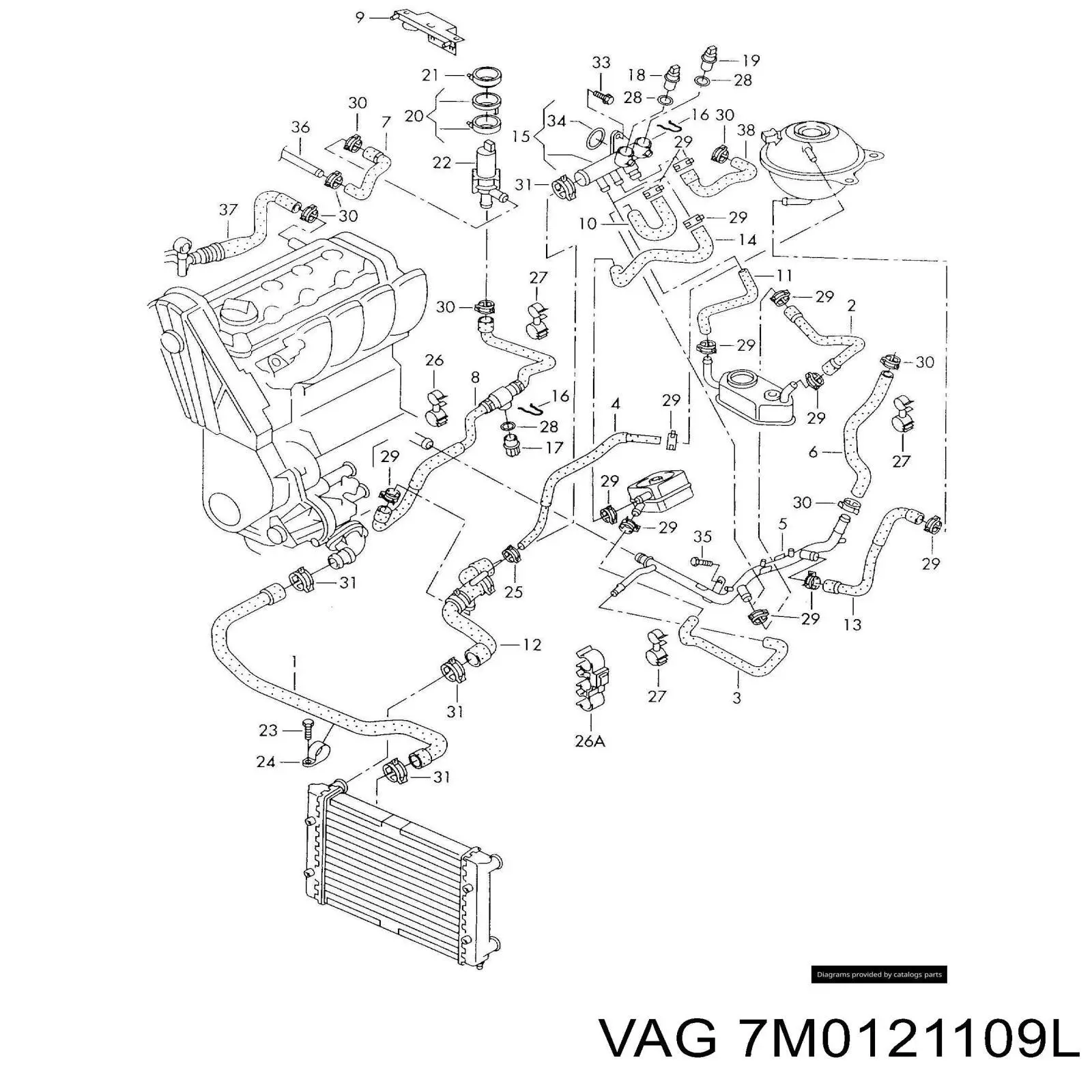 7M0121109L VAG 
