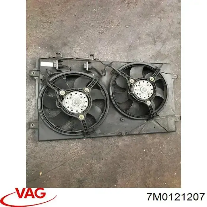 Диффузор радиатора охлаждения VAG 7M0121207 цена, от 19.00 USD