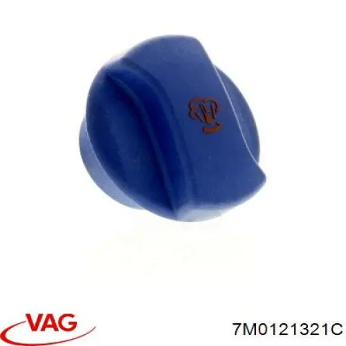 Купить 7M0121321C VAG Крышка радиатора