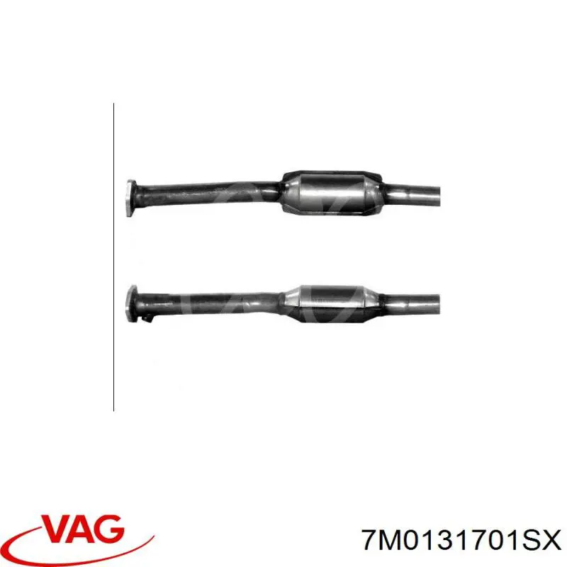 Катализатор 7M0131701SX VAG