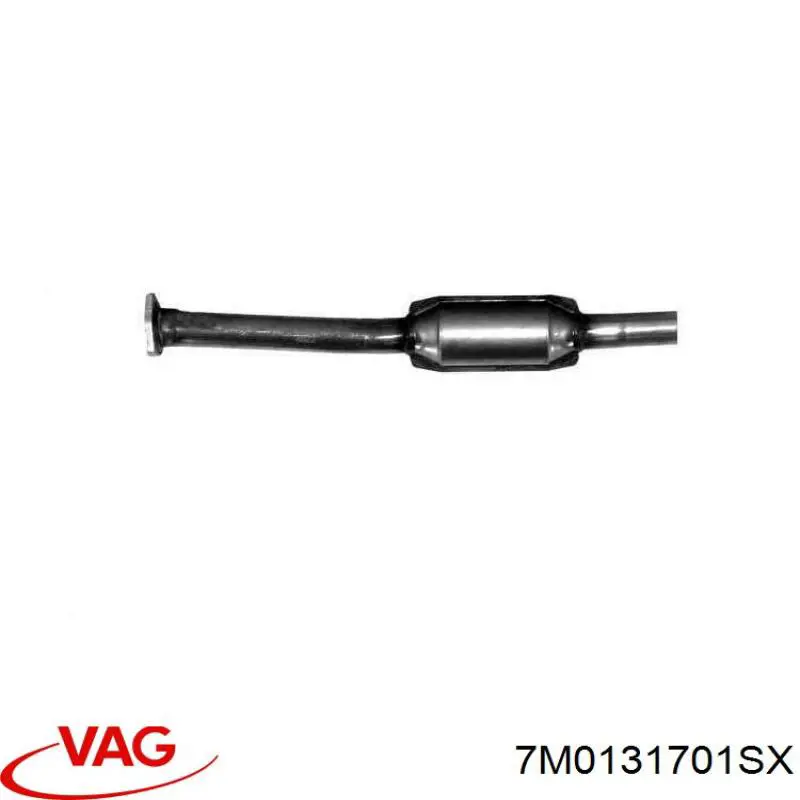 Купить 7M0131701SX VAG Преобразователь отработавших газов