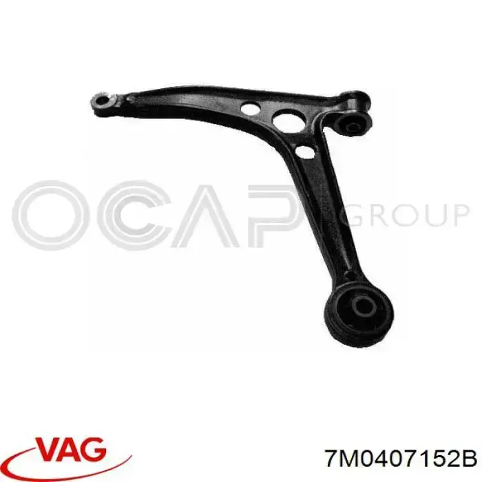Правый рычаг передней нижней подвески VAG 7M0407152B цена, от 16.93 USD