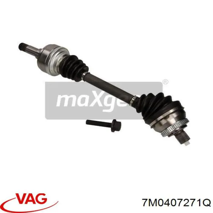 Левая полуось 7M0407271Q VAG