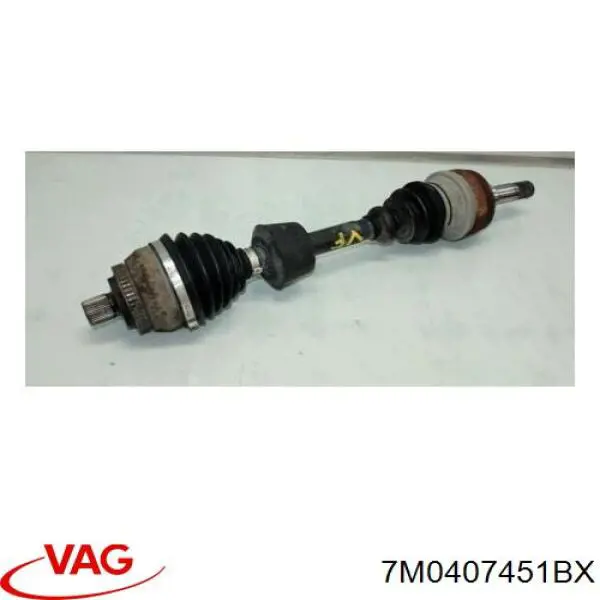 Купить 7M0407451BX VAG Привод в сборе левый