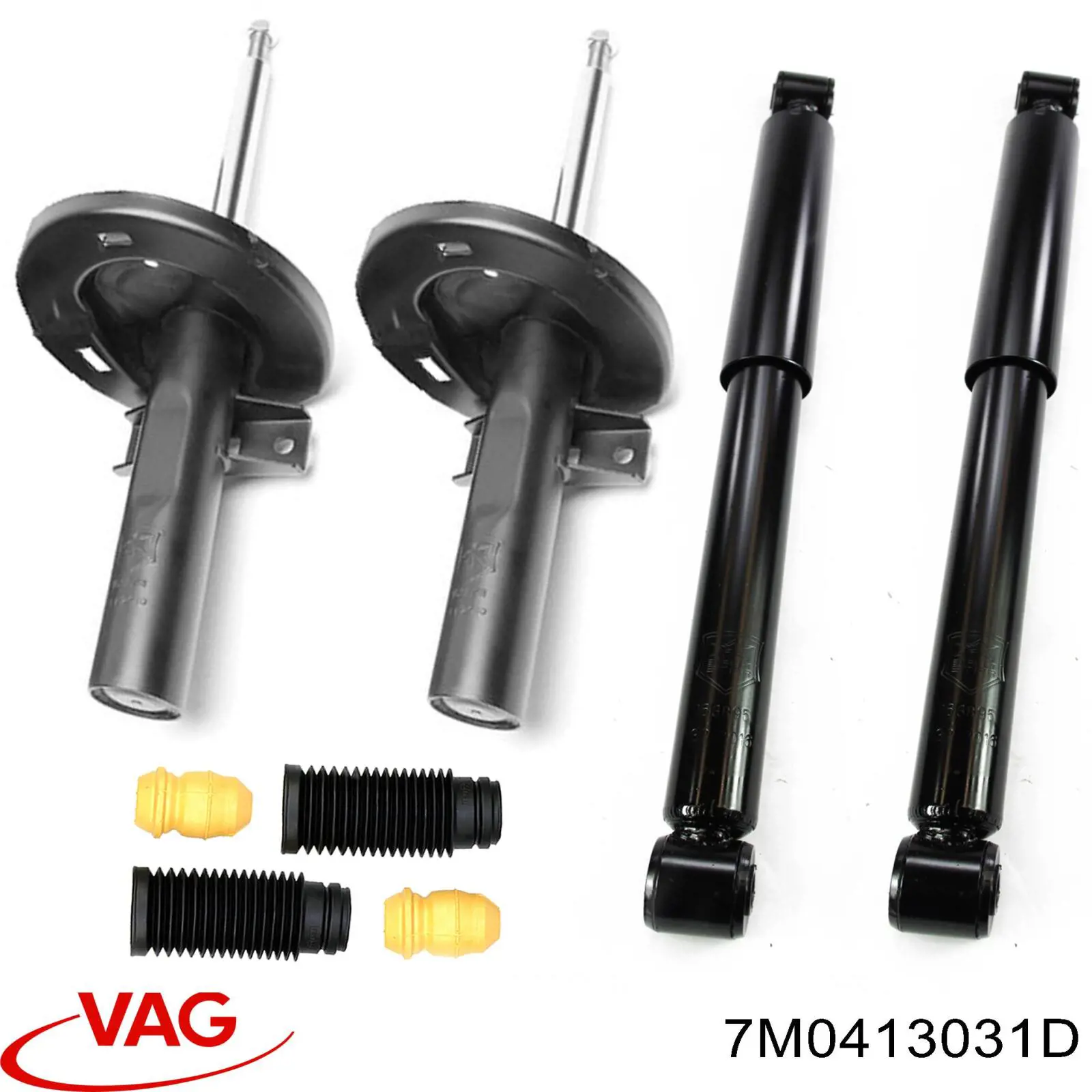 Купить 7M0413031D VAG Амортизатор передней подвески