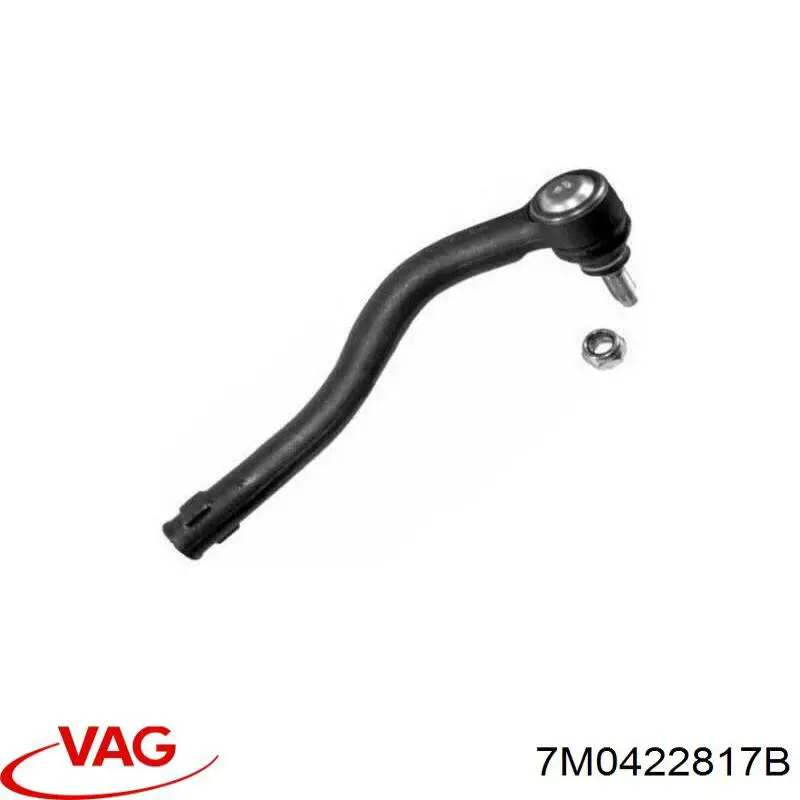 Купить 7M0422817B VAG Наконечник рулевой тяги, внешний