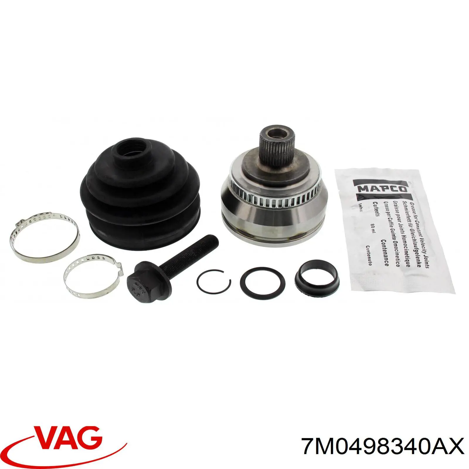 Купить 7M0498340AX VAG Внешняя граната