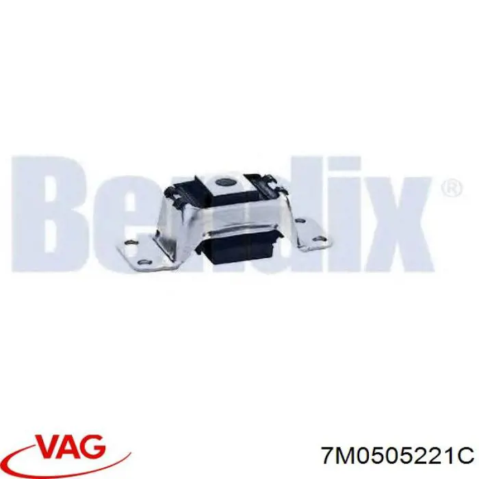 Купить 7M0505221C VAG Сайлентблок задней балки