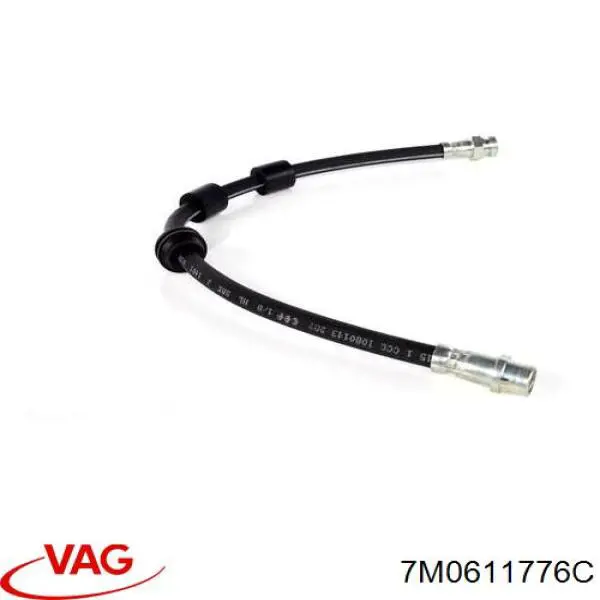 Купить 7M0611776C VAG Задний тормозной шланг