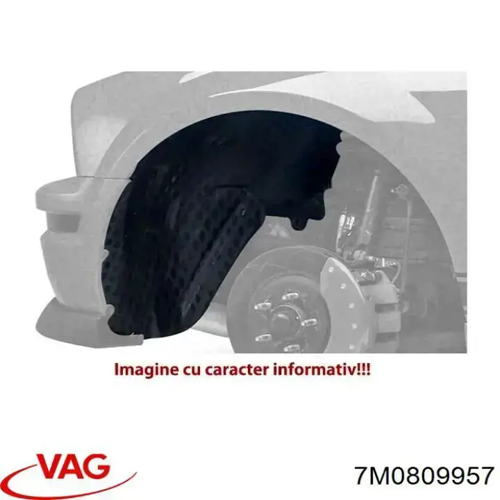 Купить 7M0809957 VAG Подкрылок передний левый