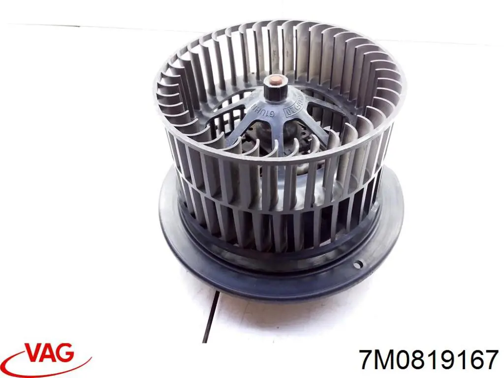 7M0819167 VAG мотор вентилятора печки (отопителя салона задний)