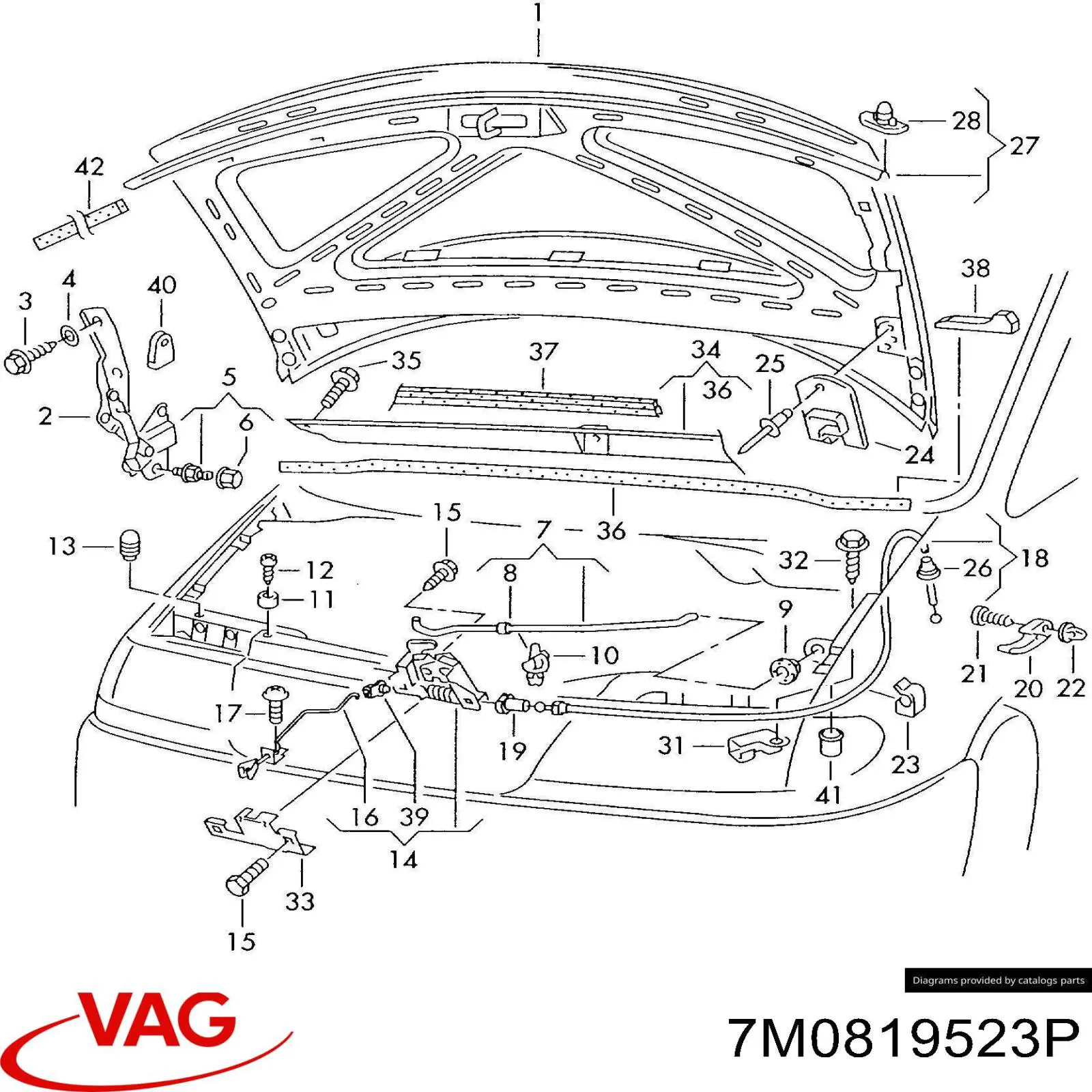 7M0819523P VAG 