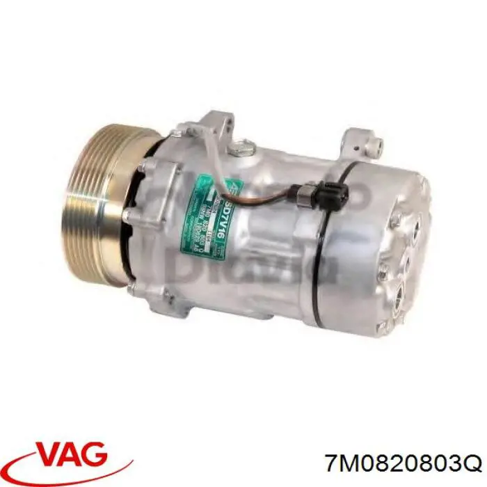 Компрессор кондиционера 9550KS2 Polcar