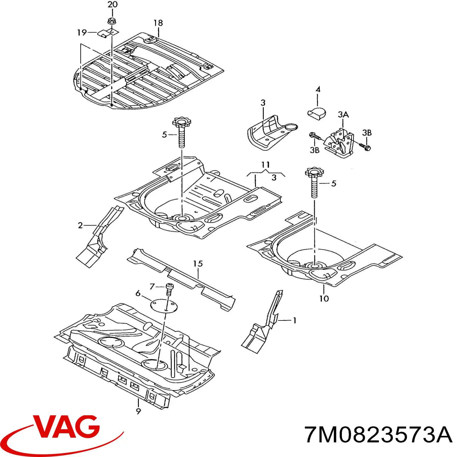  VAG 7M0823573A цена, от 120.71 USD