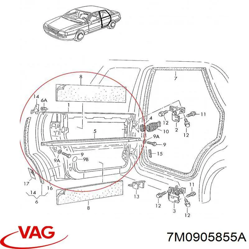 Купить 7M0905855A VAG 