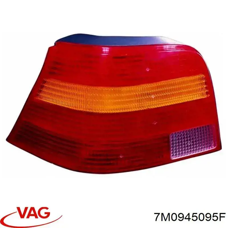 Задний левый стоп на Seat Alhambra  7V8, 7V9