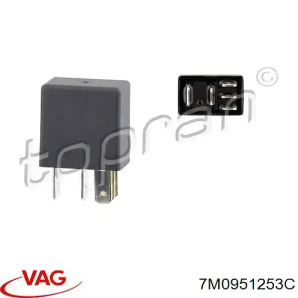 Купить 7M0951253C VAG Реле многофункциональное