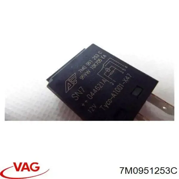 Купить 7M0951253C VAG Реле многофункциональное