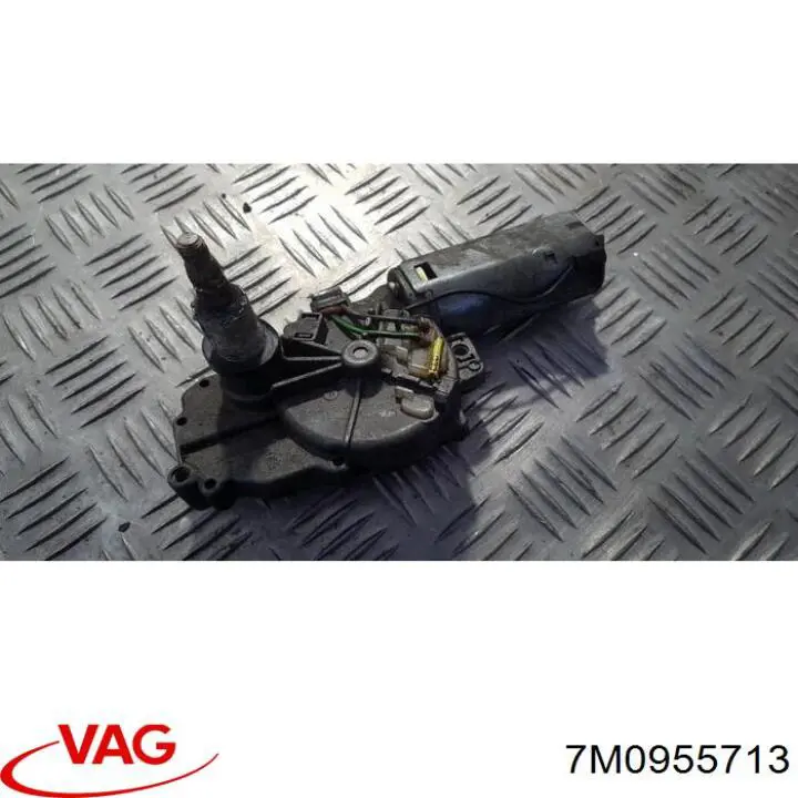 7M0955713A VAG motor de limpador pára-brisas de vidro traseiro