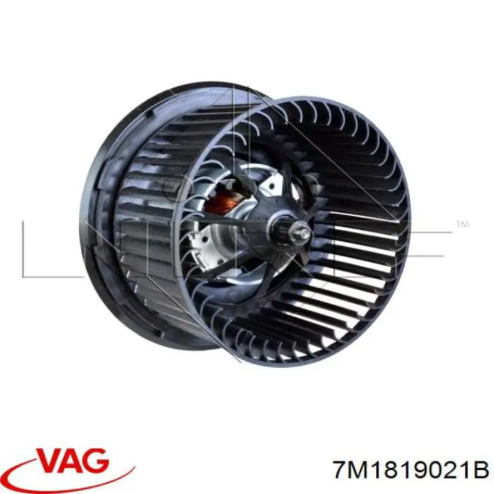 7M1819021B VAG motor de ventilador de forno (de aquecedor de salão)