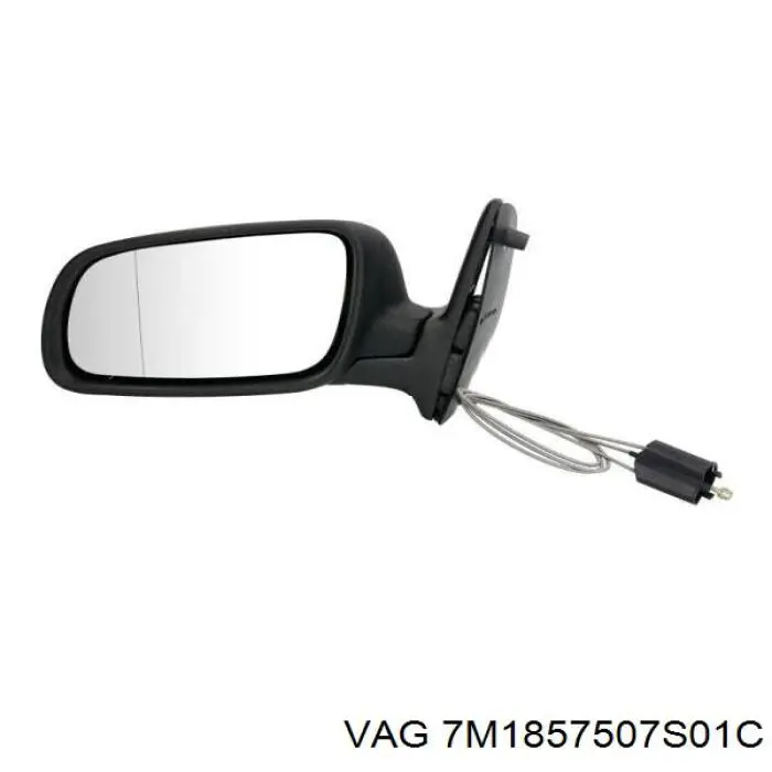 Купить 7M1857507S01C VAG Наружное зеркало левое