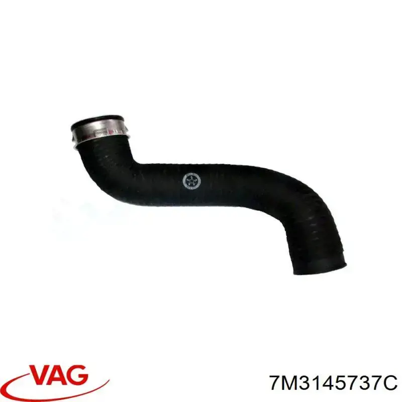 Шланг/патрубок интеркуллера VAG 7M3145737C цена, от 37.94 USD