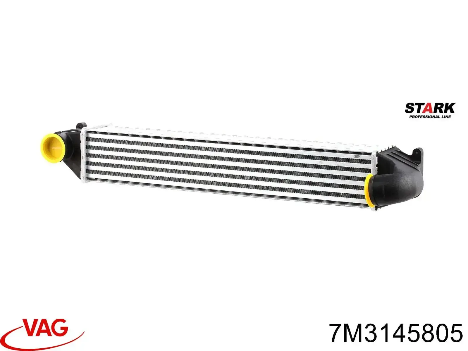 Radiador de intercooler VAG 7M3145805