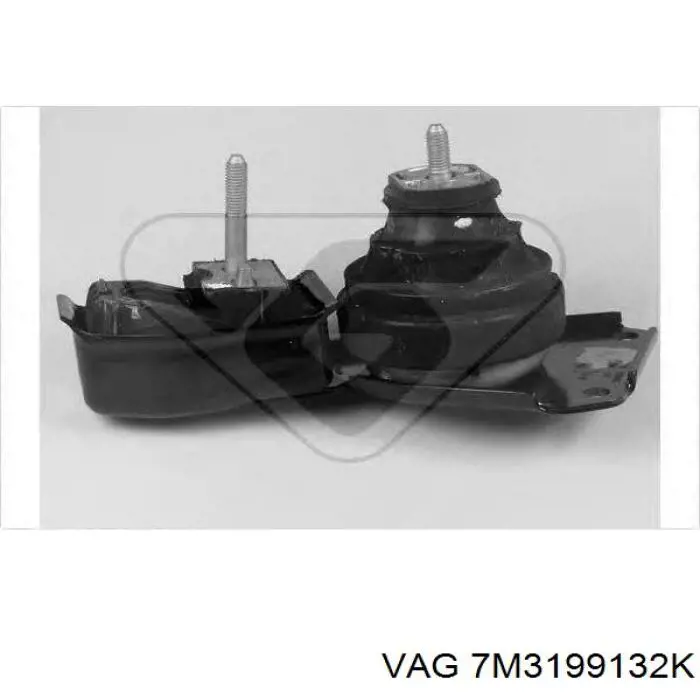 Опора двигателя VAG 7M3199132K