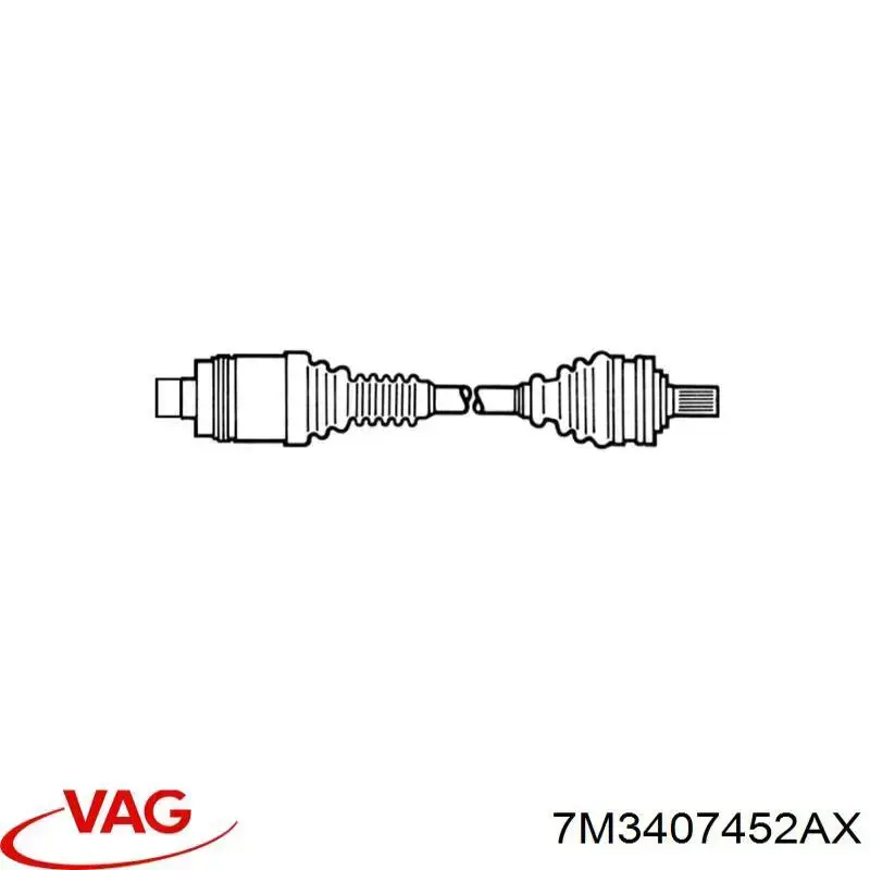 7M3407452AX VAG 