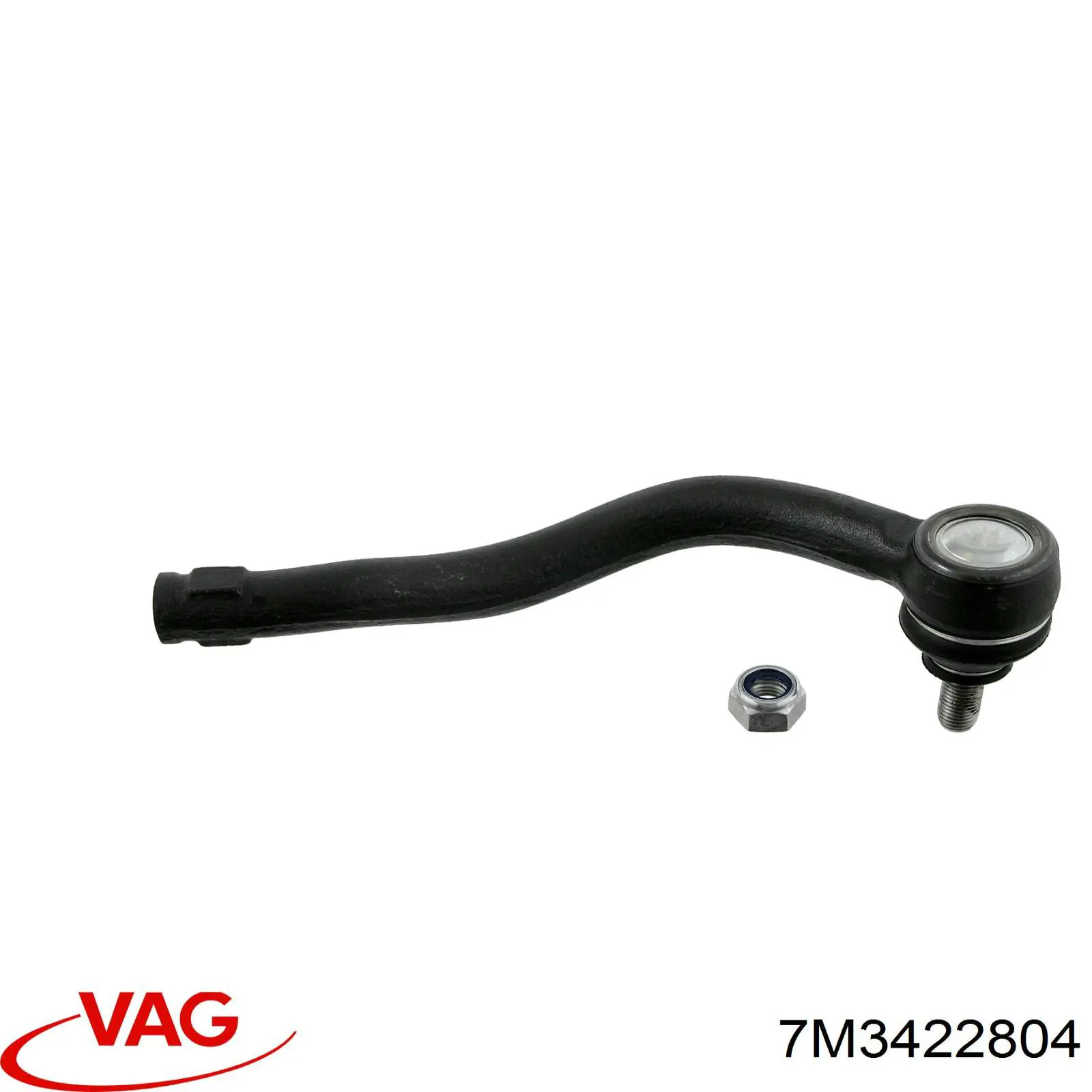 Тяга рулевая в сборе, правая VAG 7M3422804 цена, от 22.68 USD