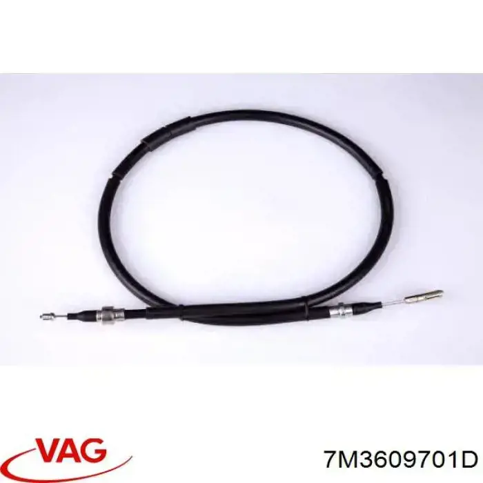 Задний трос ручника VAG 7M3609701D цена, от 12.29 USD