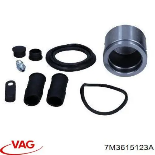 Купить 7M3615123A VAG Суппорт тормозной передний левый