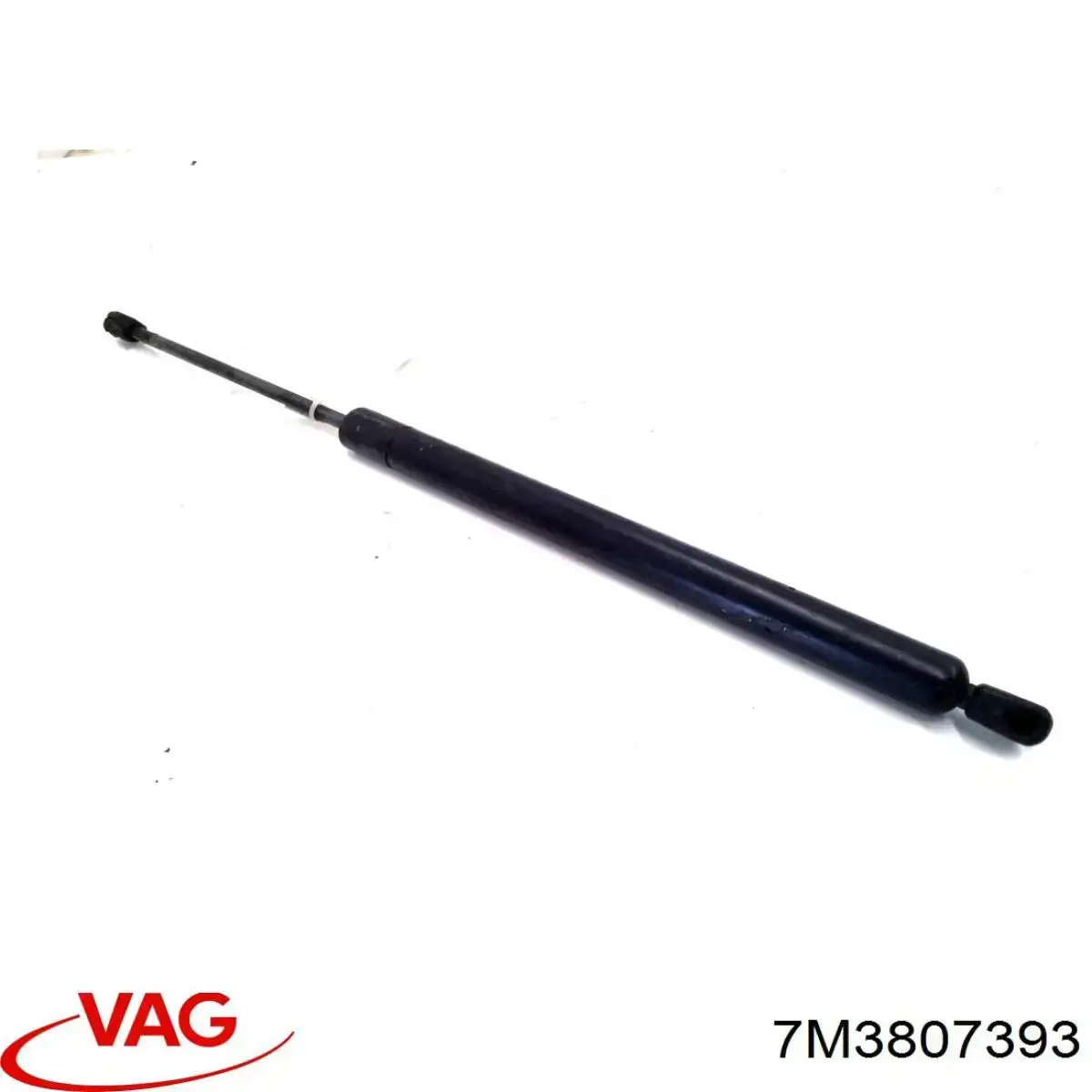 Направляющая заднего бампера левая 7M3807393 VAG