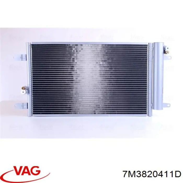 Купить 7M3820411D VAG Радиатор системы охлаждения кондиционера