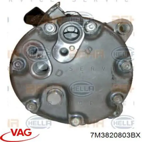 Компрессор системы кондиционирования VAG 7M3820803BX цена, от 148.14 USD