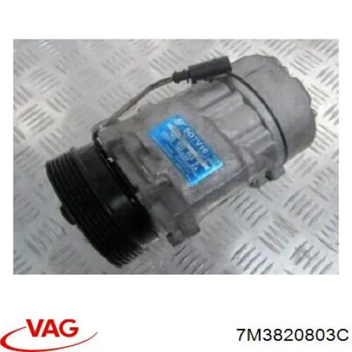 Компрессор системы кондиционирования VAG 7M3820803C цена, от 148.31 USD