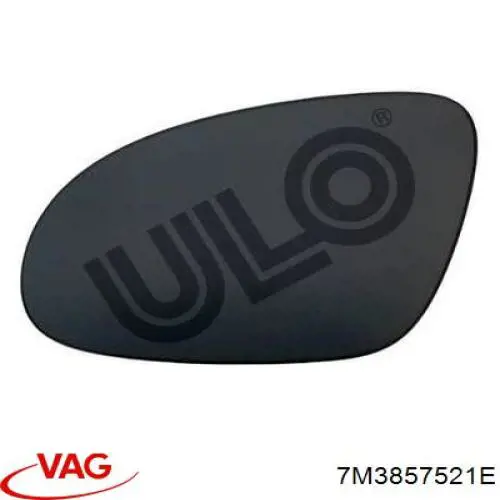 Правое боковое зеркало VAG 7M3857521E