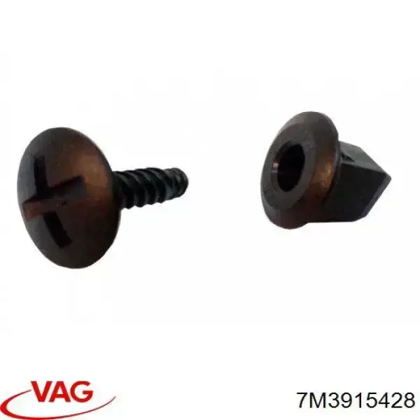 7M3915428 VAG Клип крепления подкрылка переднего крыла