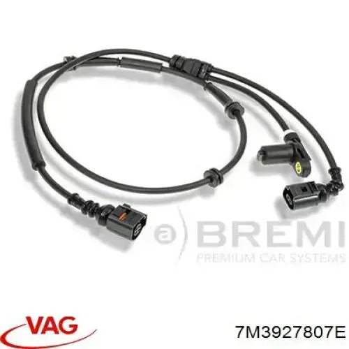 Купить 7M3927807E VAG Датчик АБС задний правый