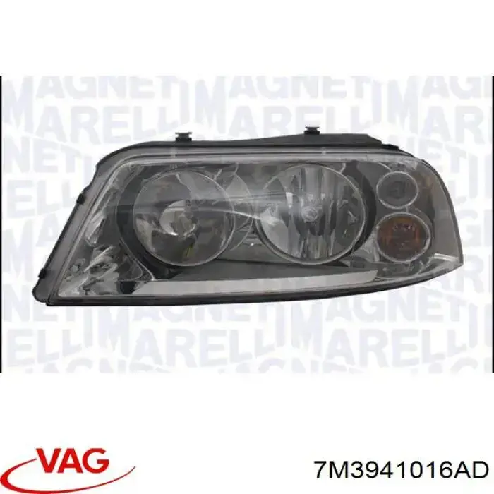 Правая блок фара VAG 7M3941016L цена, от 85.10 USD