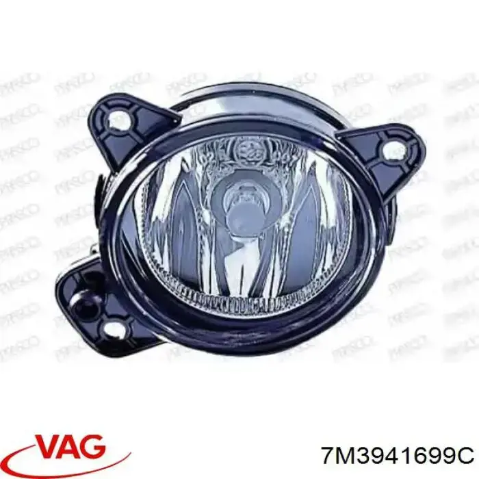 Левая противотуманная фара VAG 7M3941699B