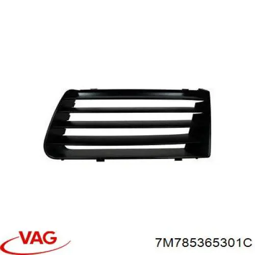 Купить 7M785365301C VAG Решетка радиатора левая